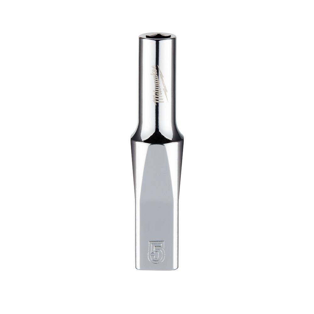 Milwaukee 1/4 in. Drive 5mm Metric 6-Point Deep Socket