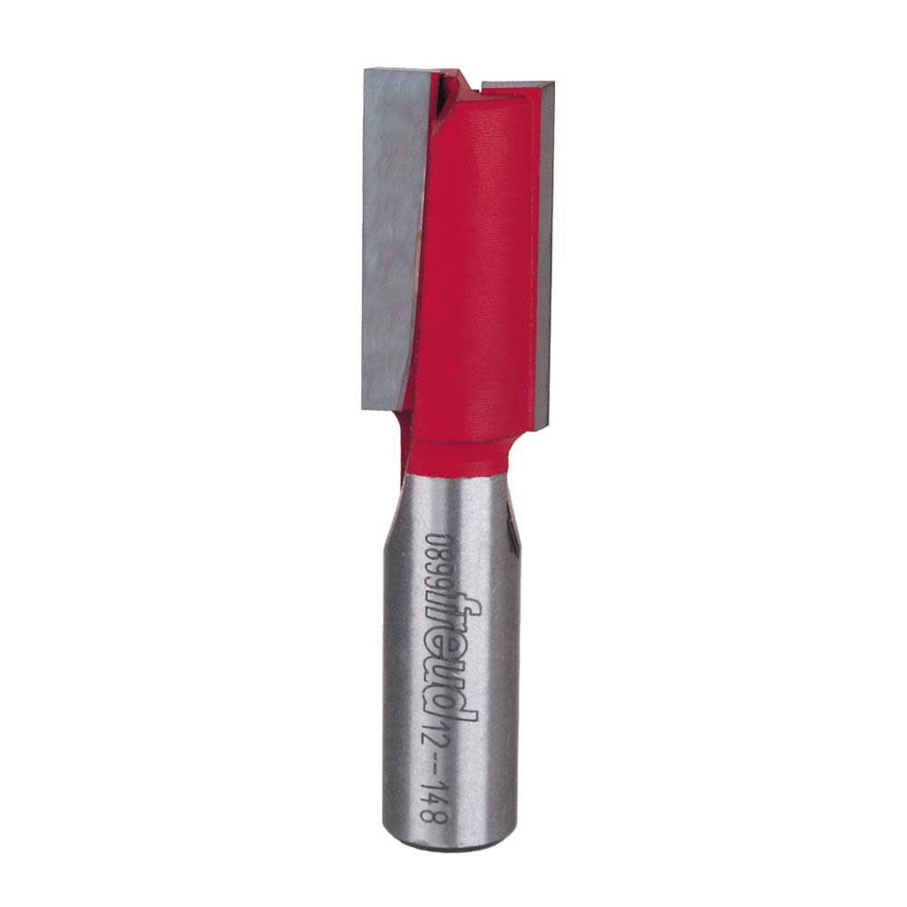 Freud 11/16 In. (Dia.) Double Flute Straight Bit with 1/2 In. Shank