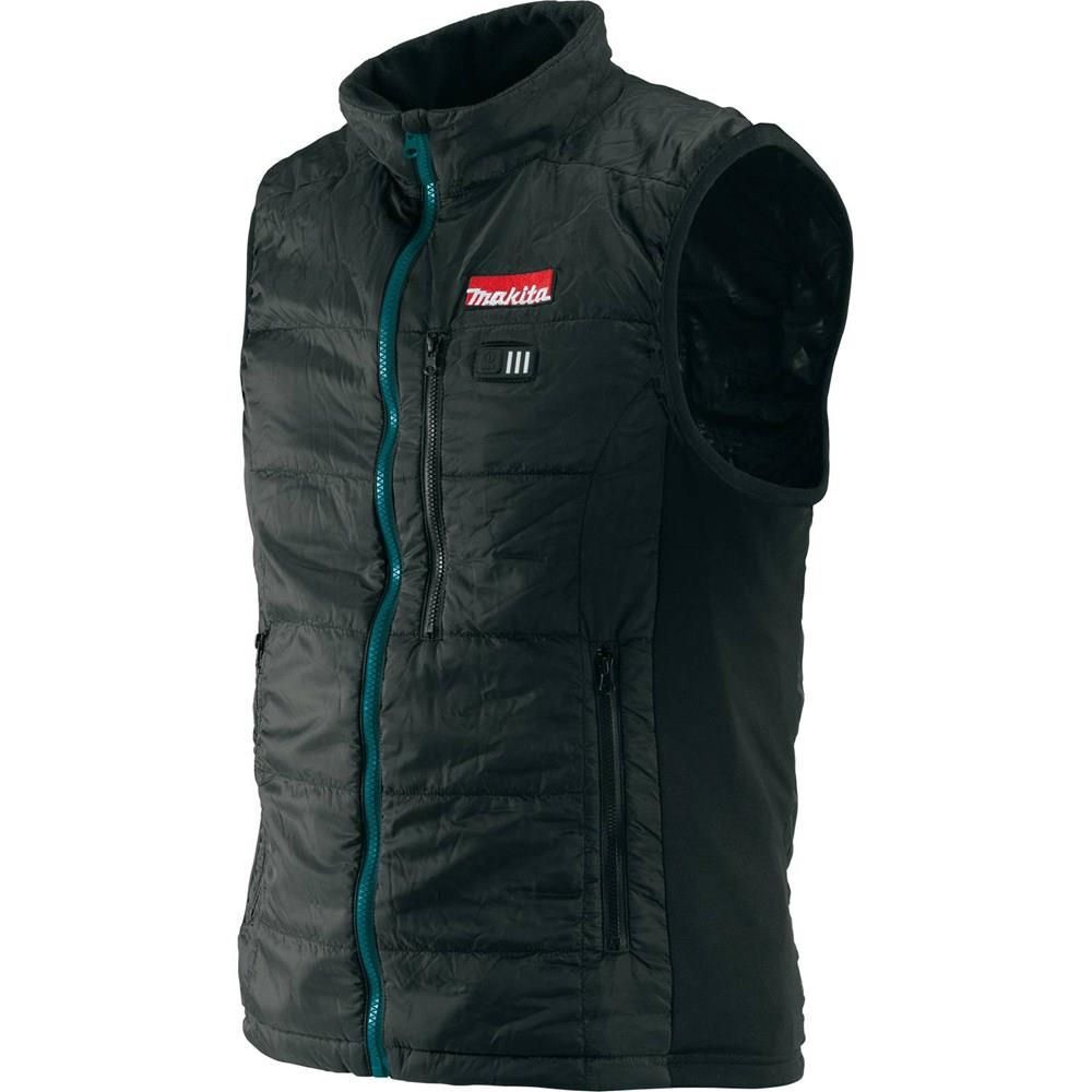Makita 18V LXT Lithium-Ion Cordless Heated Vest Vest Only (Black XL)