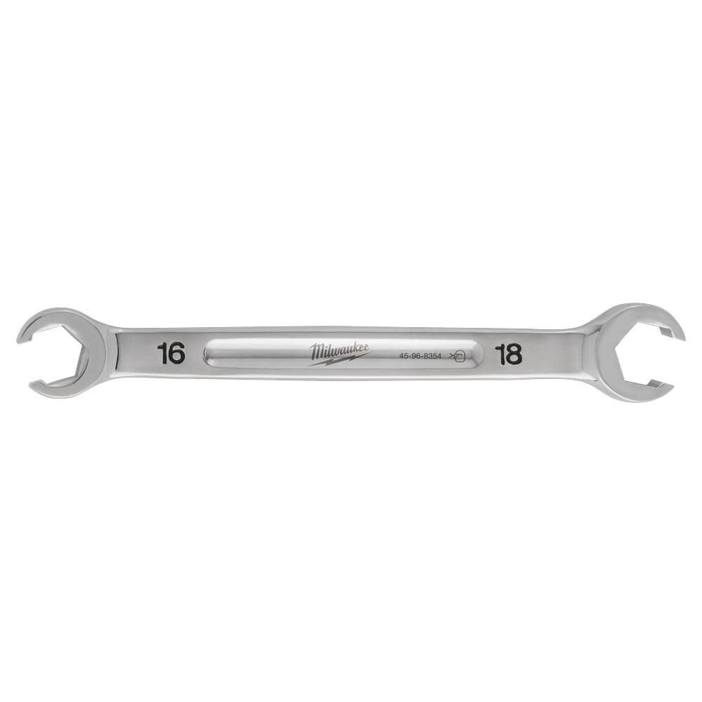Milwaukee 16mm X 18mm Double End Flare Nut Wrench