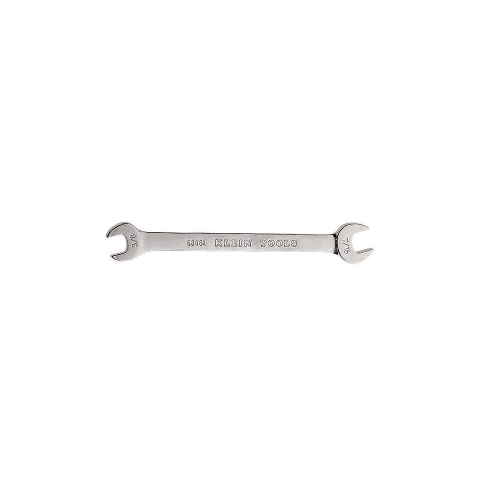 Klein Tools Open-End Wrench 3/8in 7/16in Ends
