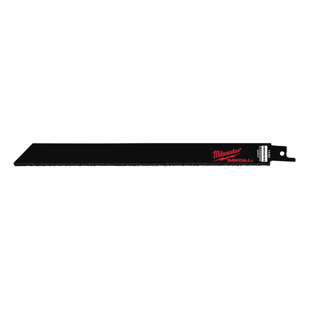 Milwaukee 9 in. Carbide Grit SAWZALL Blade 3PK