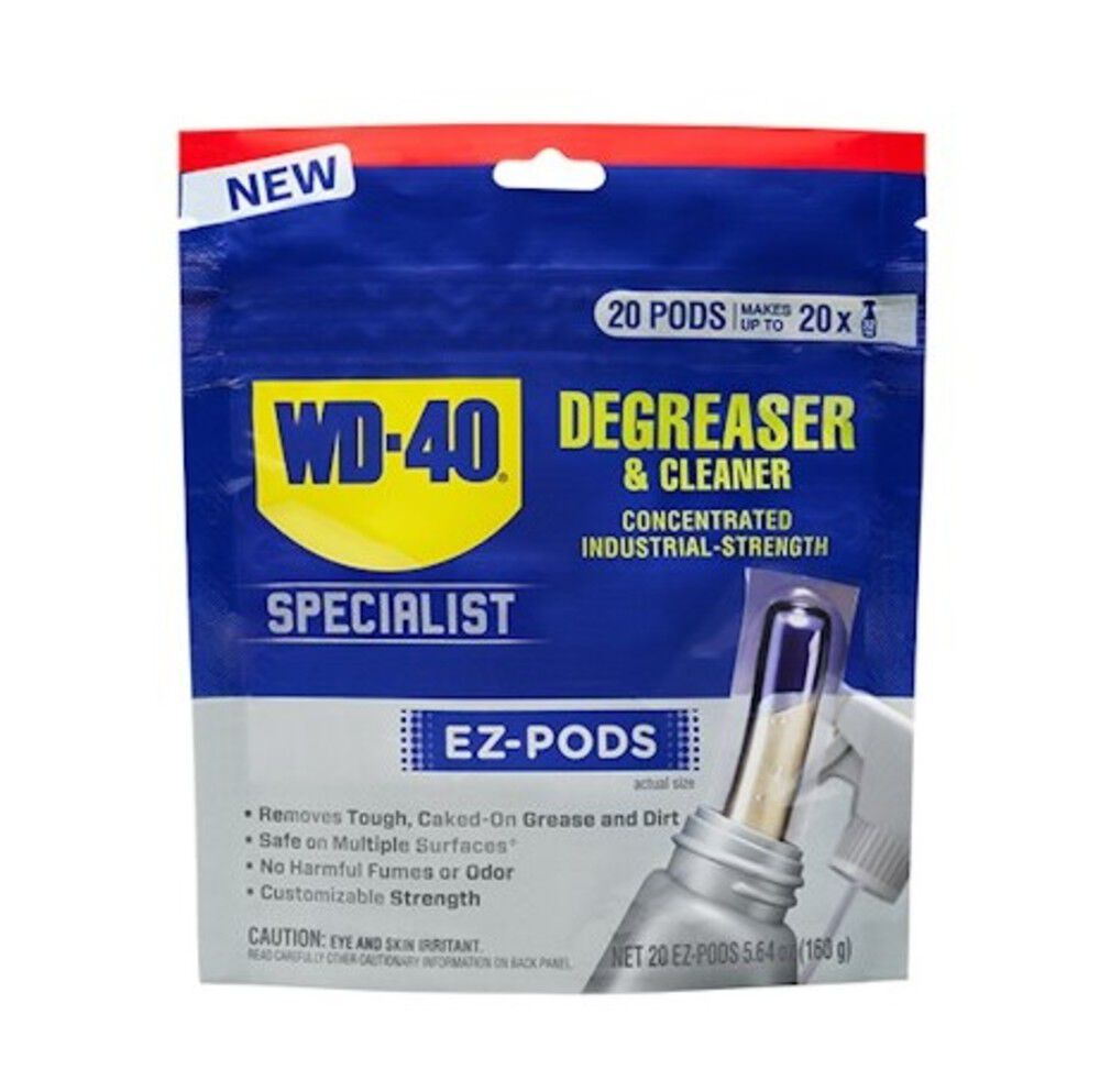 WD40 Specialist Degreaser and Cleaner EZ-Pods 20ct