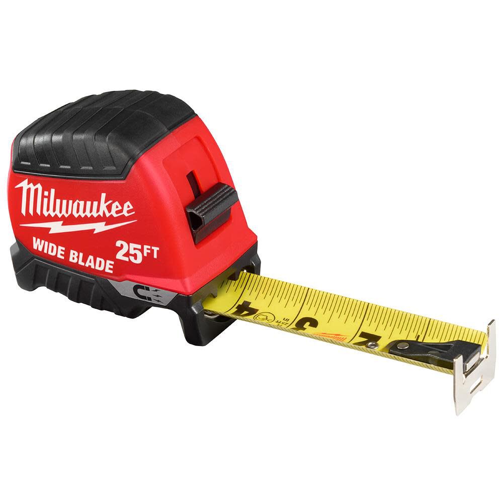 Milwaukee 25 Ft. Wide Blade Magnetic Tape Measure