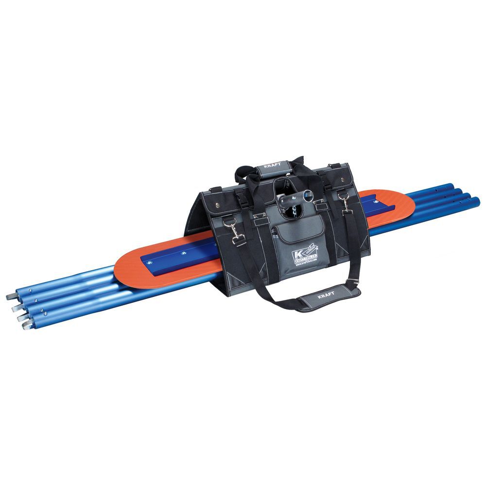 Kraft Tool Co Carrier Kit with 48 Inch Float, Knucklehead Bracket, and 1-3/4 Inch Handles