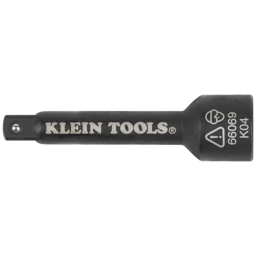 Klein Tools Flip Quad Socket Adapter, 1/2-3/8 Inch