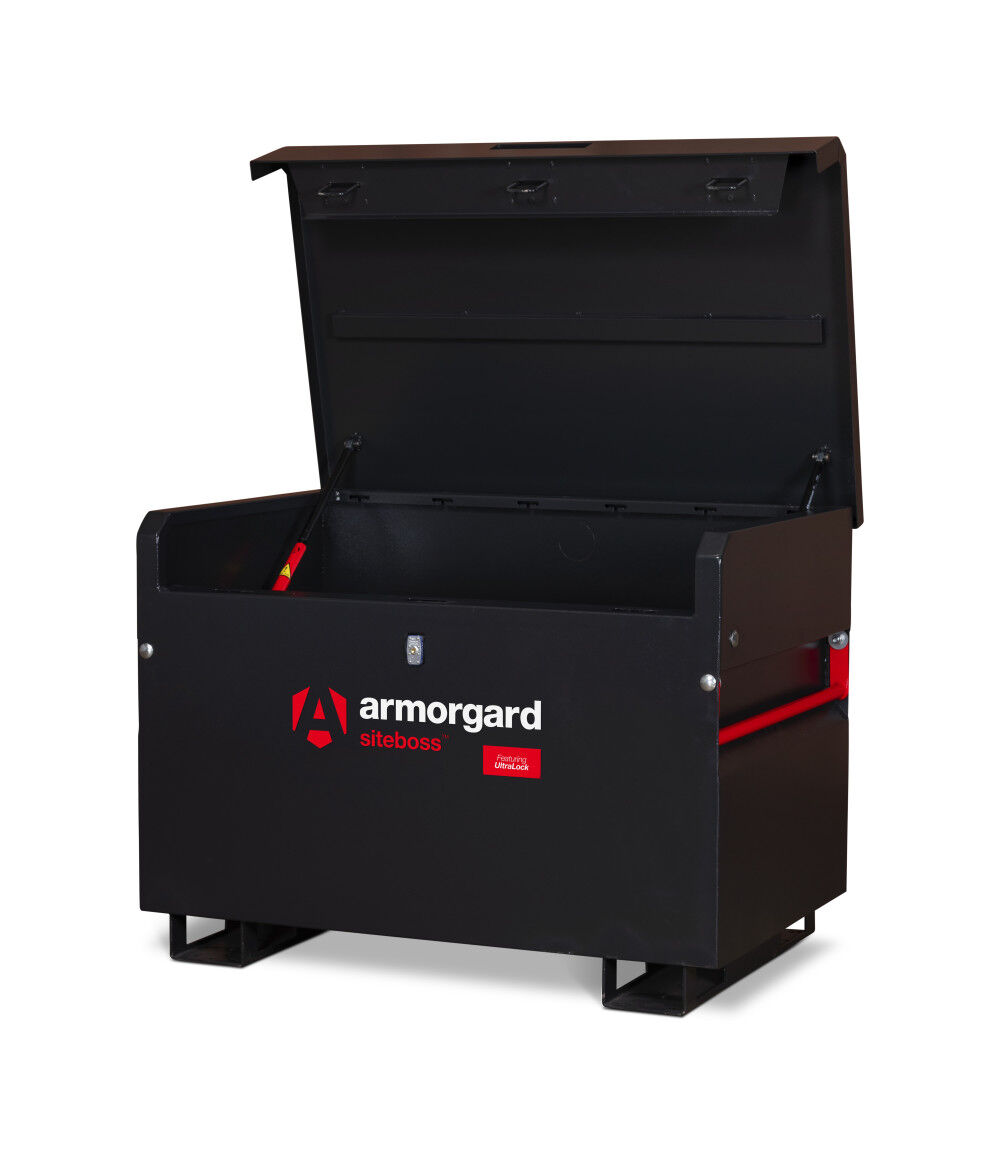 Armorgard SiteBoss Chest, 41.7 x 18.9 x 23.2in, Black
