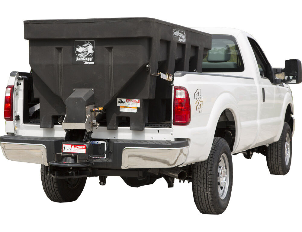 Buyers Products Company SaltDogg 1.5 Cubic Yard Electric Poly Hopper Spreader
