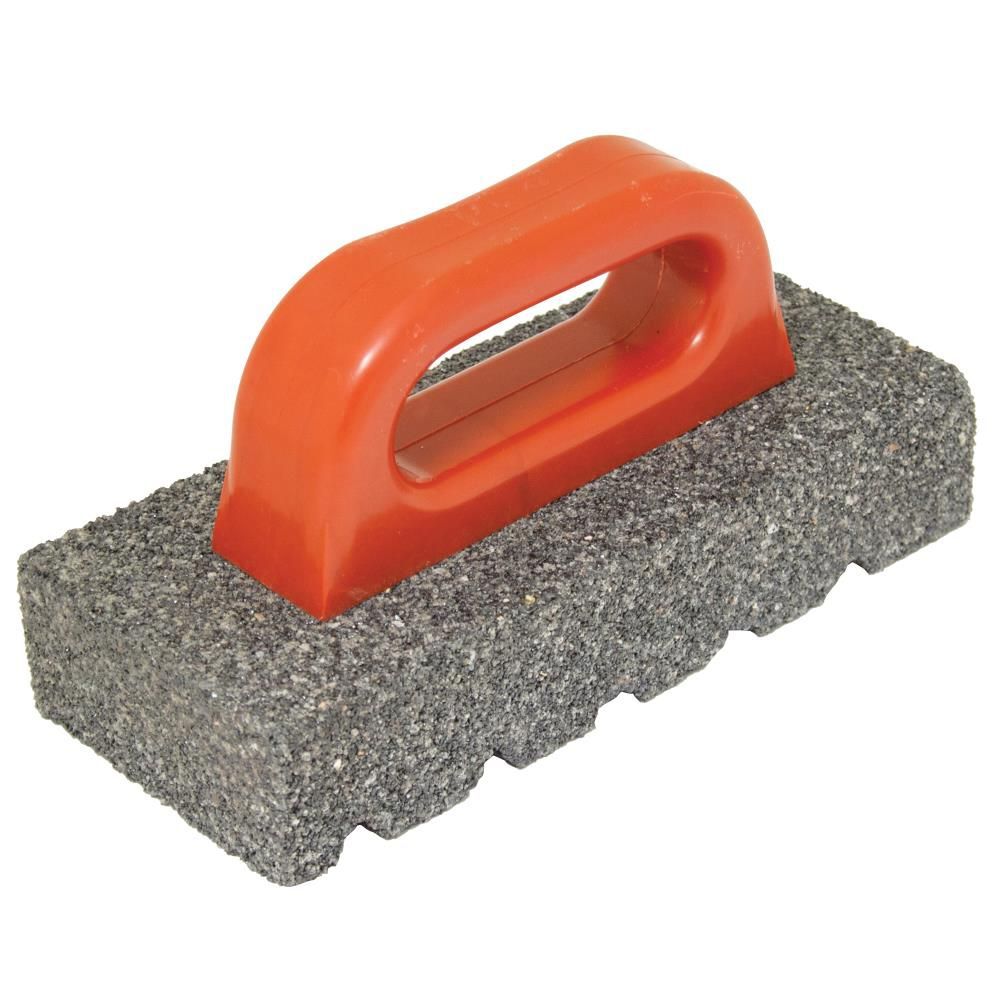 Kraft Tool Co 20 Grit 8 In. x 3-1/2 In. Fluted Rub Brick