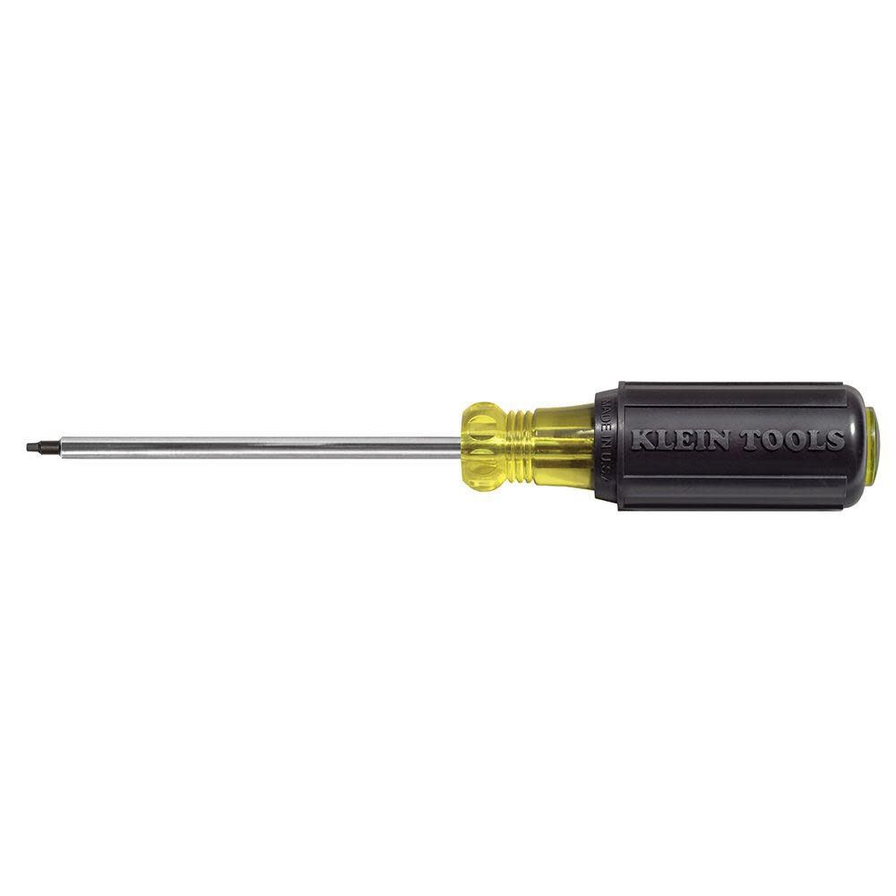 Klein Tools #2 SQ Recess Screwdriver 8inch Shank