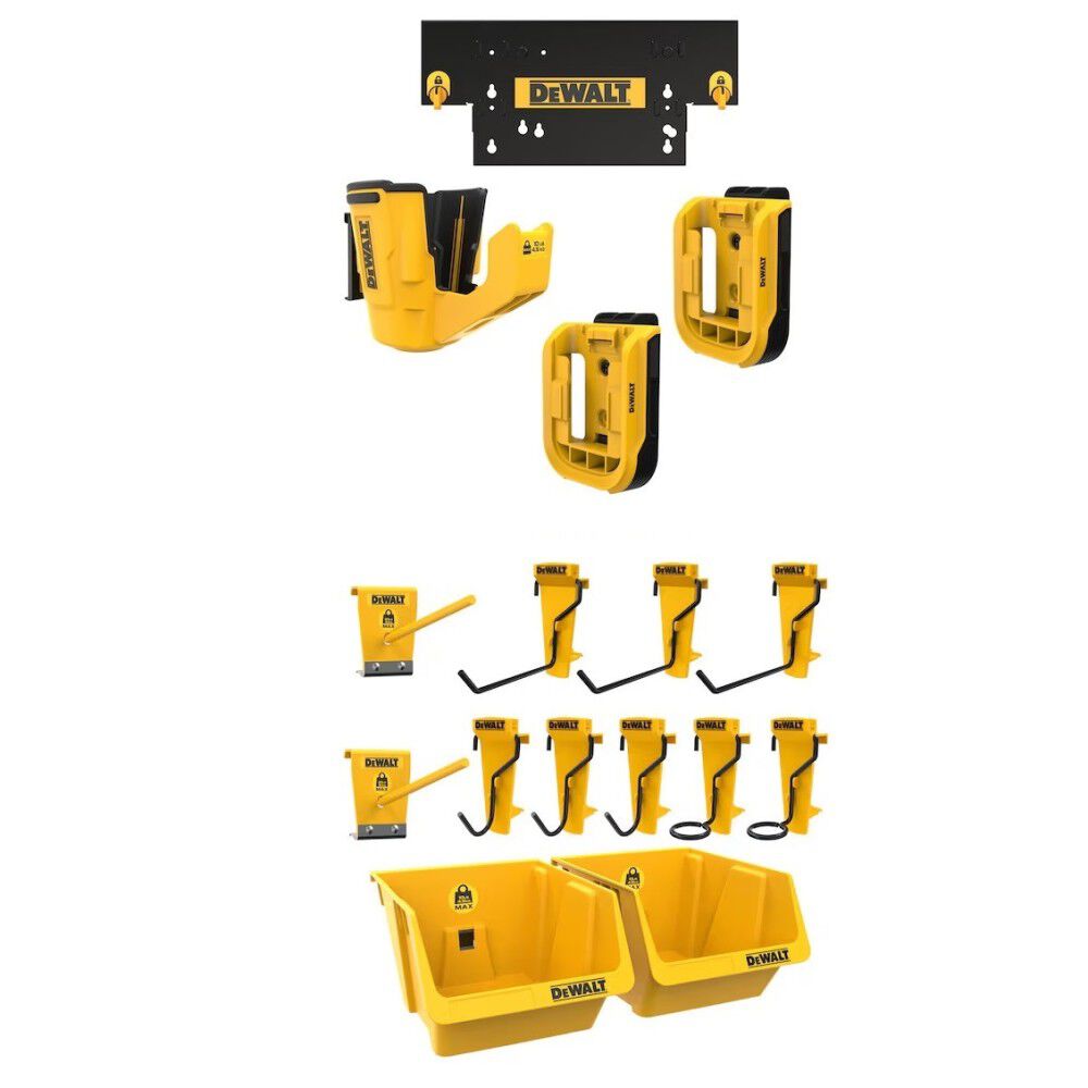 DEWALT ToughSystem 2.0 Power Tool Storage & Workshop Storage Kit Bundle