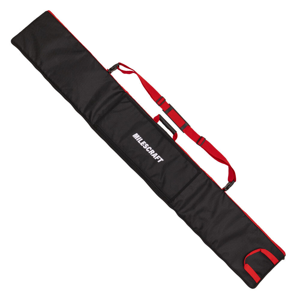 Milescraft 120 Inch Capacity Tracksack Black Synthetic Nylon Rail Padded Bag