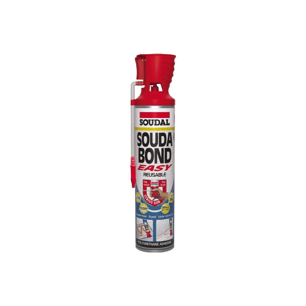 Soudal 20 Oz Aerosol Can Genius Gun Soudabond Easy PU Adhesive