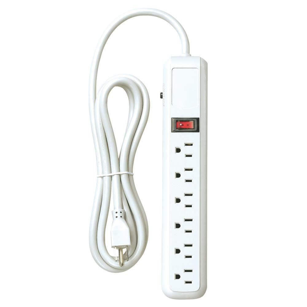 Voltec 6 Ft. 14/3 SJT 6-Outlet Power Strip