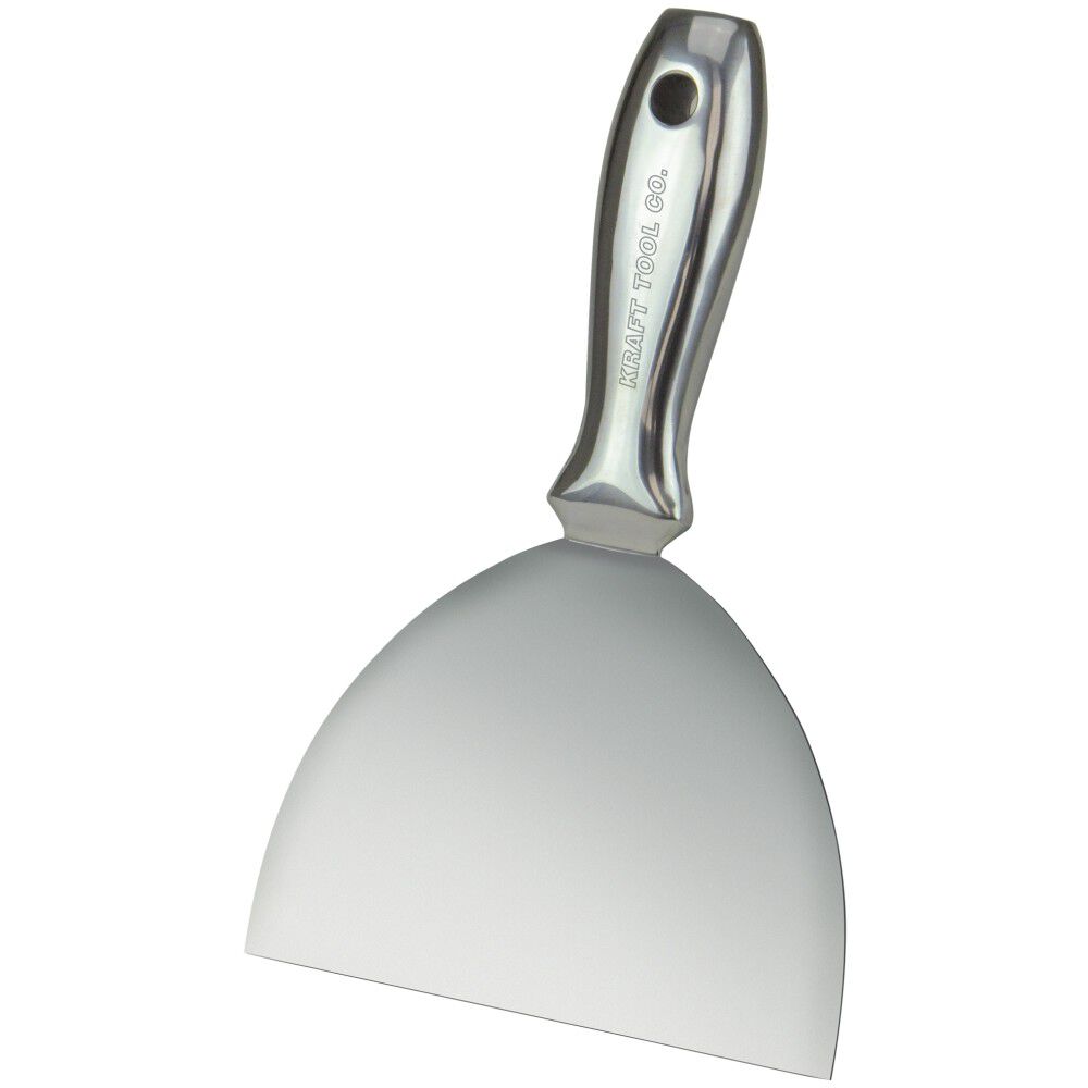 Kraft Tool Co 6 Inch Stainless Steel Blade Joint Knife with Stainless Steel Handle