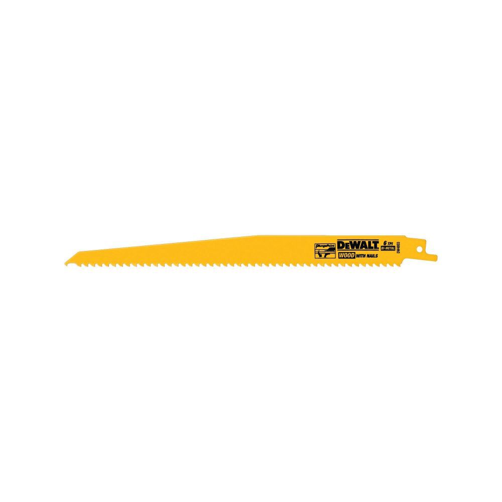 DEWALT 9-Inch 6-TPI Reciprocating Saw Blade