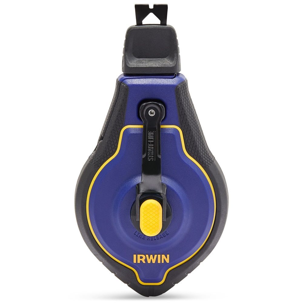 Irwin Straight-Line Speedline Pro Chalk Reel with Red Chalk