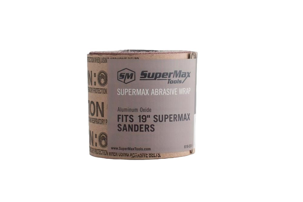 Supermax Tools 100 Grit Individual Sandpaper Wrap for 19-38 Drum Sander