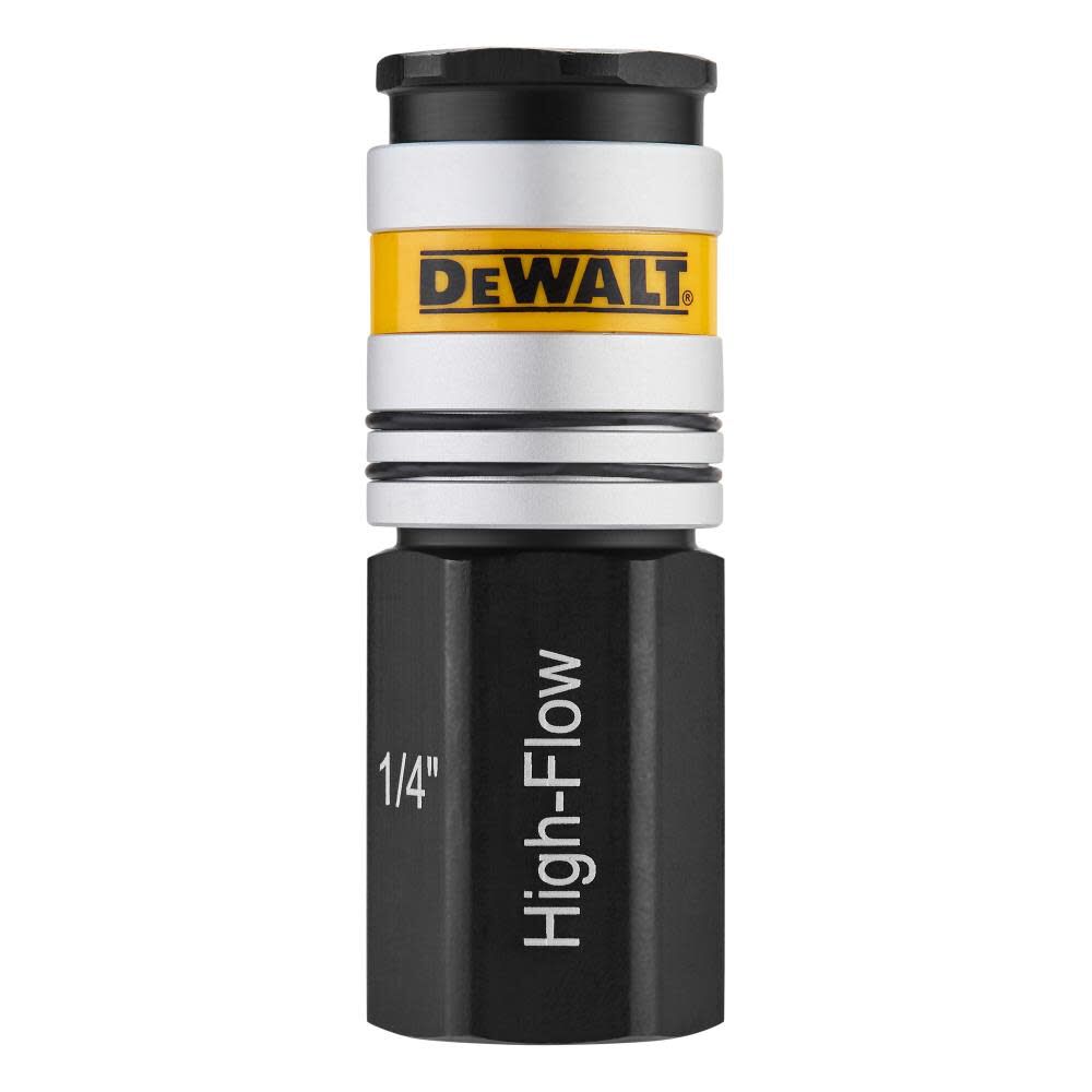 DEWALT 3/8 Inch FNPT High Flow Coupler – 1/4 Inch Body