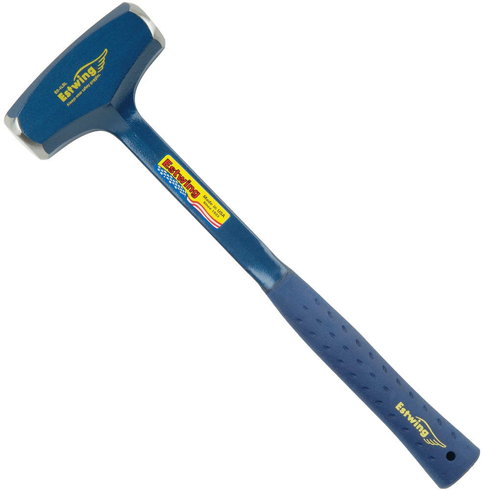 Estwing 4 Lbs Steel Head Mash Hammer with 16 Inch Nylon Soft Grip Handle