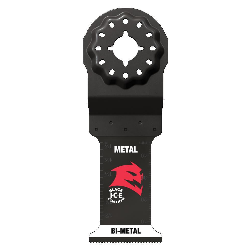 Diablo Tools 1-1/4in Starlock Bi-Metal Oscillating Blade for Metal 3pk