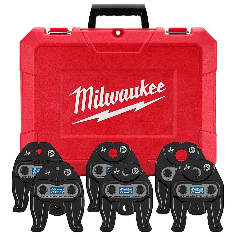 Milwaukee 1/4 – 7/8in Streamline ACR Press Jaw Kit for M12 FORCE LOGIC Press Tool