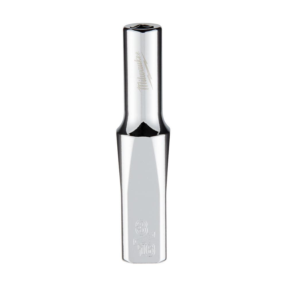 Milwaukee 1/4 in. Drive 3/16 in. SAE 6-Point Deep Socket