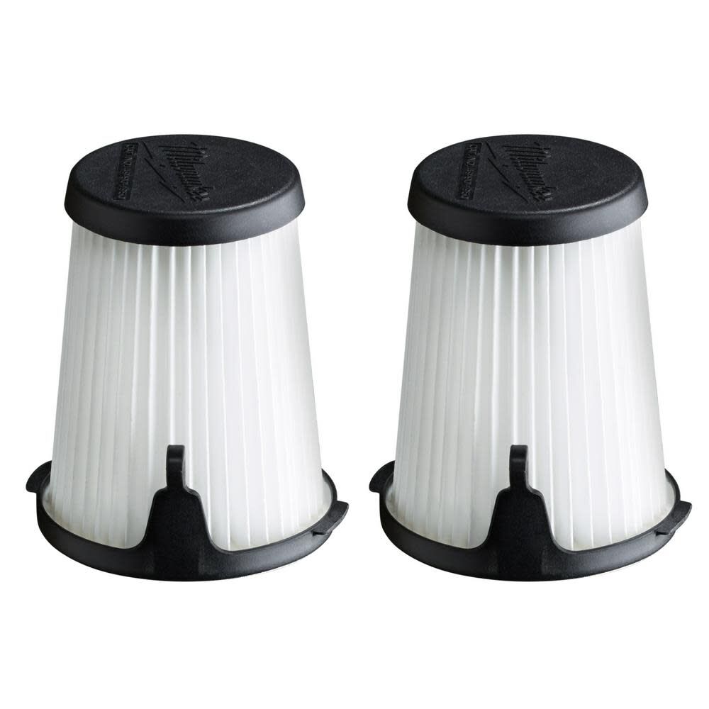 Milwaukee 2pk Dry Pick Up Filter for 0850-20 Vacuum