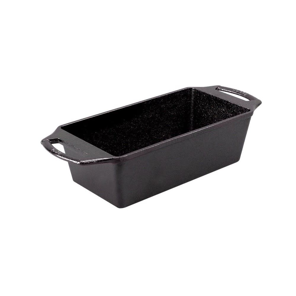 Lodge Cast Iron 8.5 x 4.5 Inch Black Seasoned Cast Iron Standard Loaf Pan