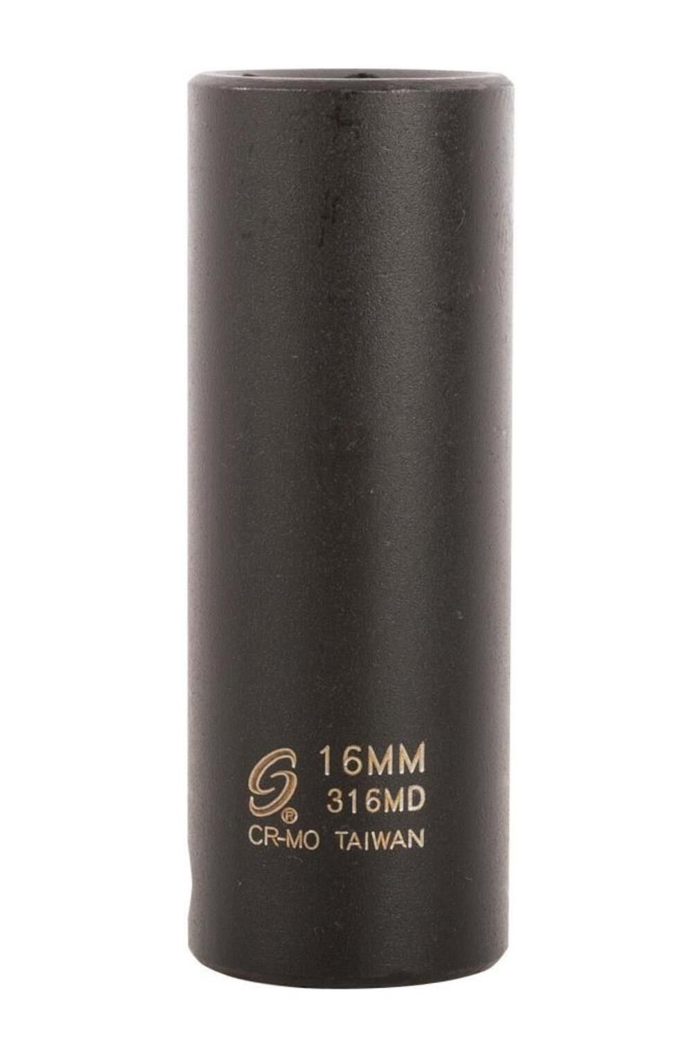 Sunex 3/8 Inch Drive 16mm Deep Impact Socket