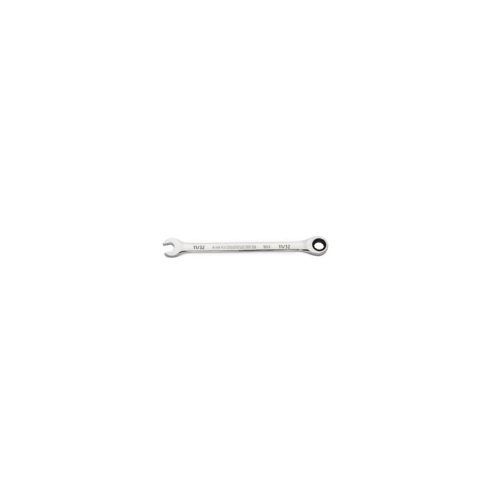 GEARWRENCH 11/32in 90T 12 Point Ratcheting Combination Wrench