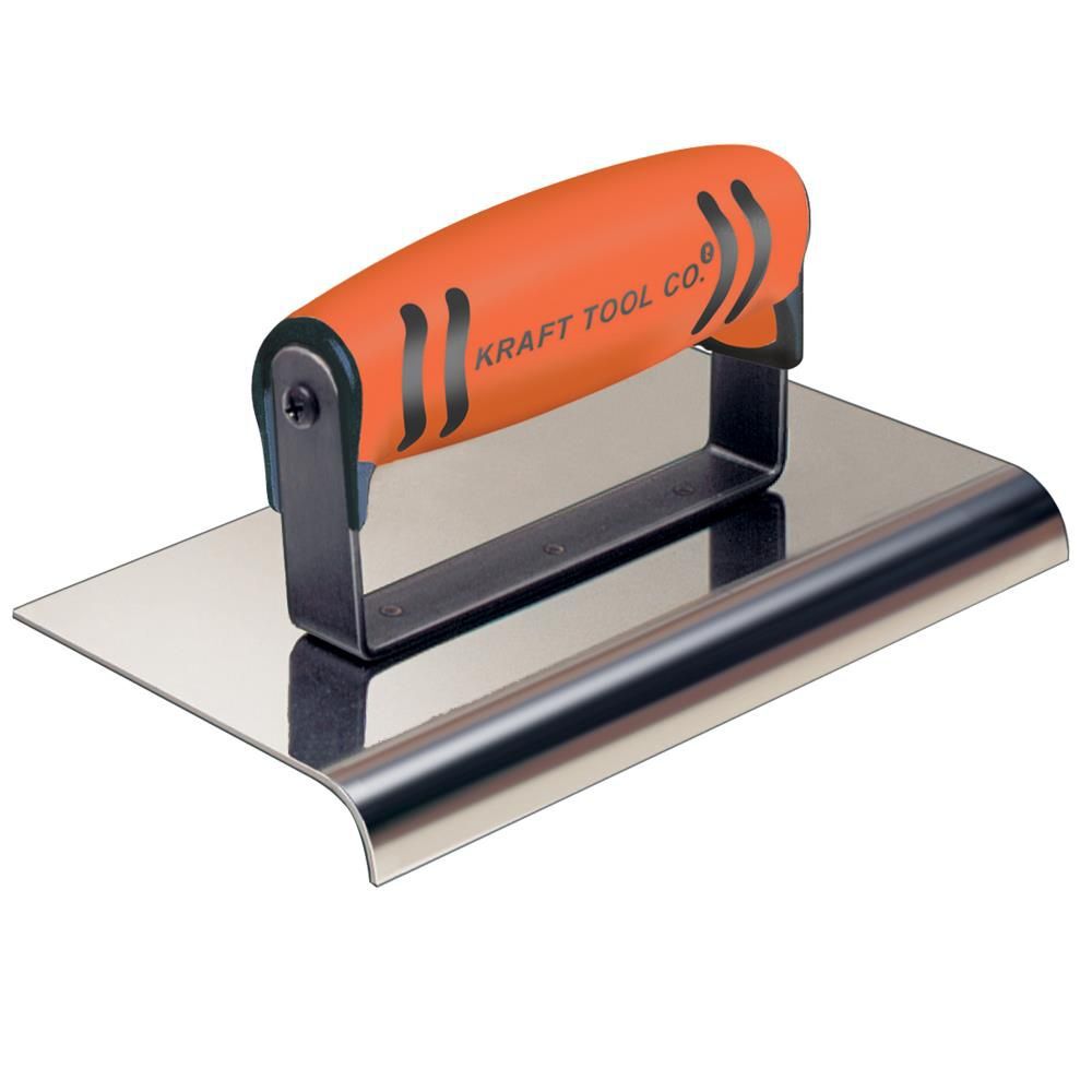 Kraft Tool Co 10in x 6in 1 1/2in R 2in L Cement Edger