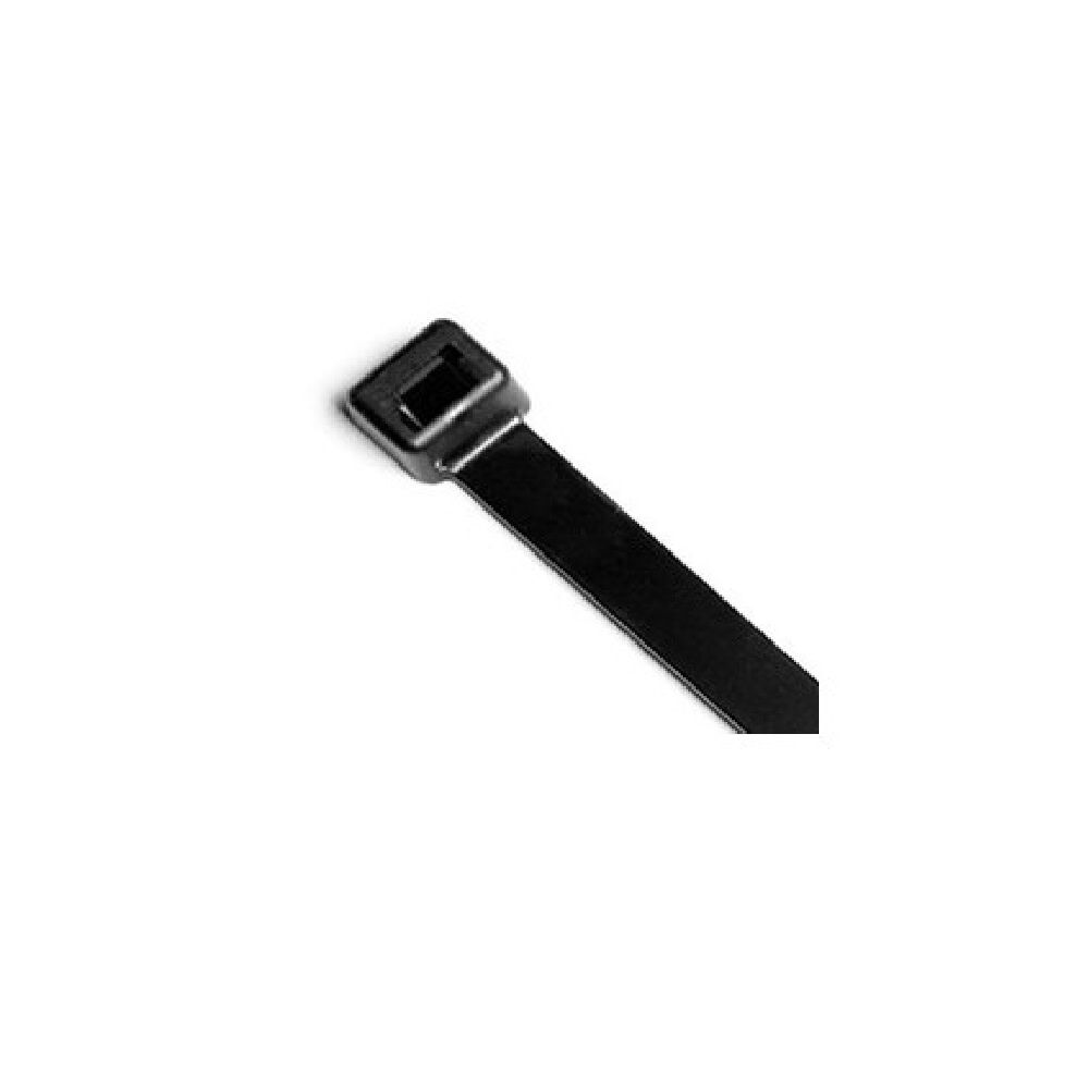 NELCO Products 24 Inch 175 Lbs Heavy Duty Cable Ties, Black, 50 Pieces