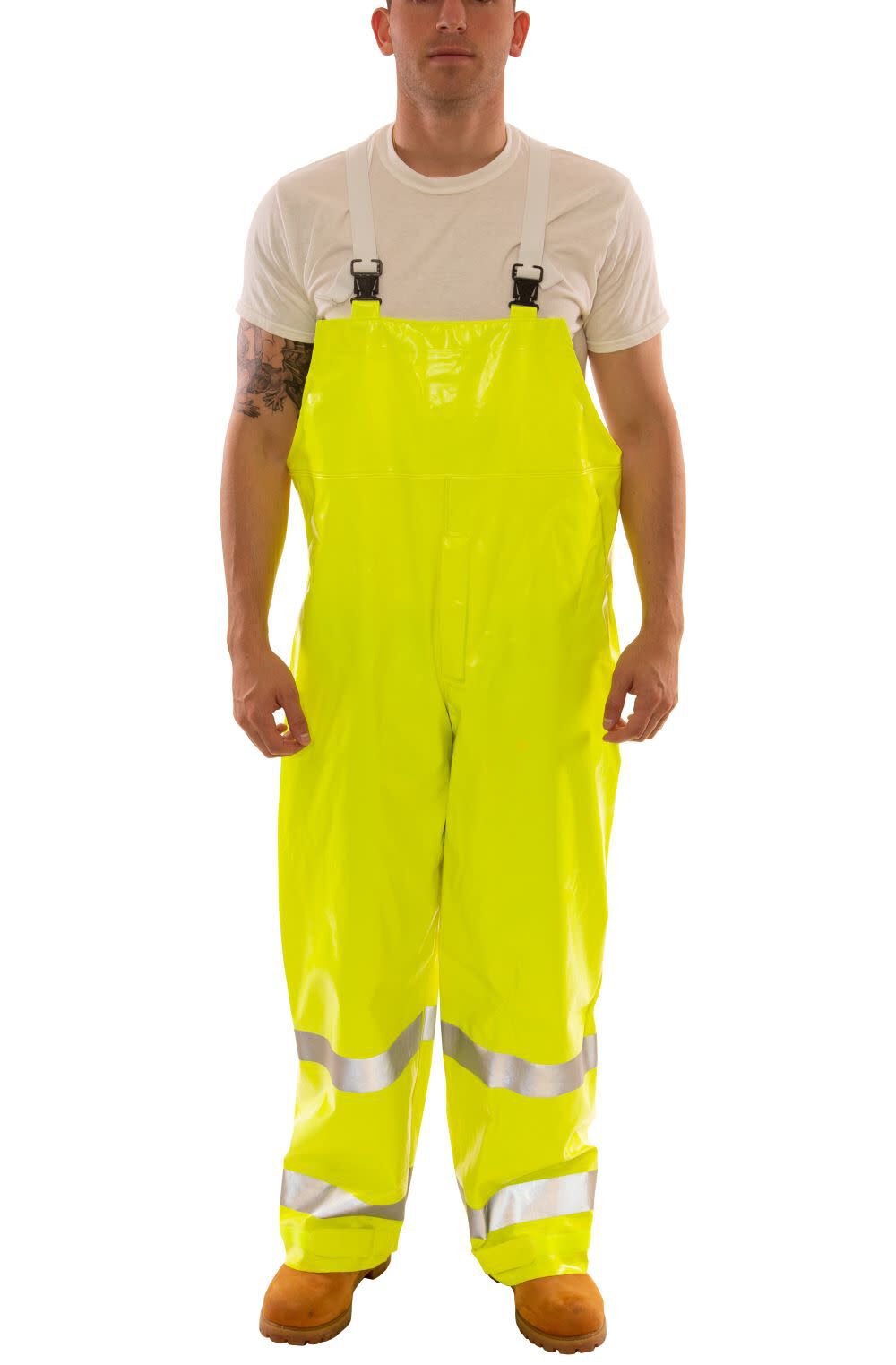 Tingley Comfort-Brite Overalls Hi-Vis Large