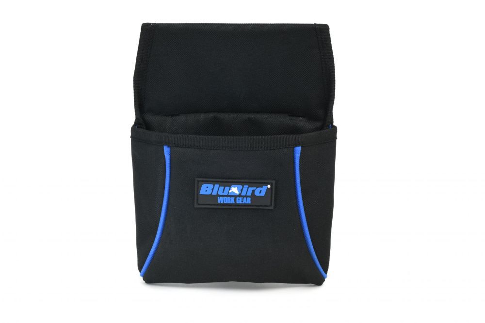 BluBird Work Gear Black Polyester Nail Pouch
