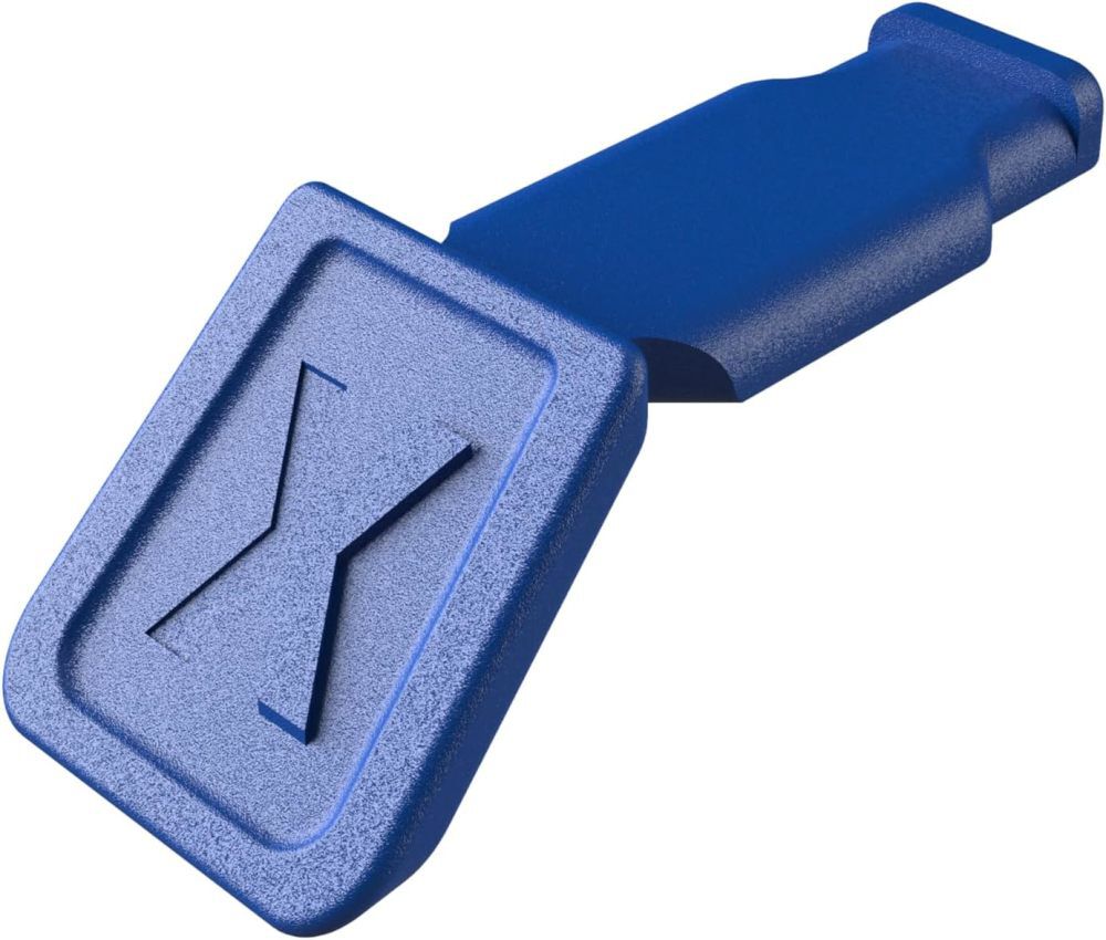 Knipex Blue ColorCoded Clips, 10 Pack