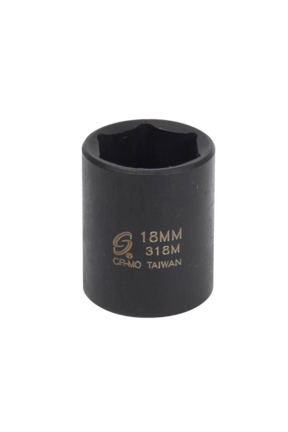 Sunex 3/8 Inch Drive 18mm Impact Socket