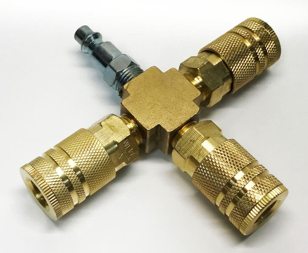 Rolair 3-Way Cross Manifold