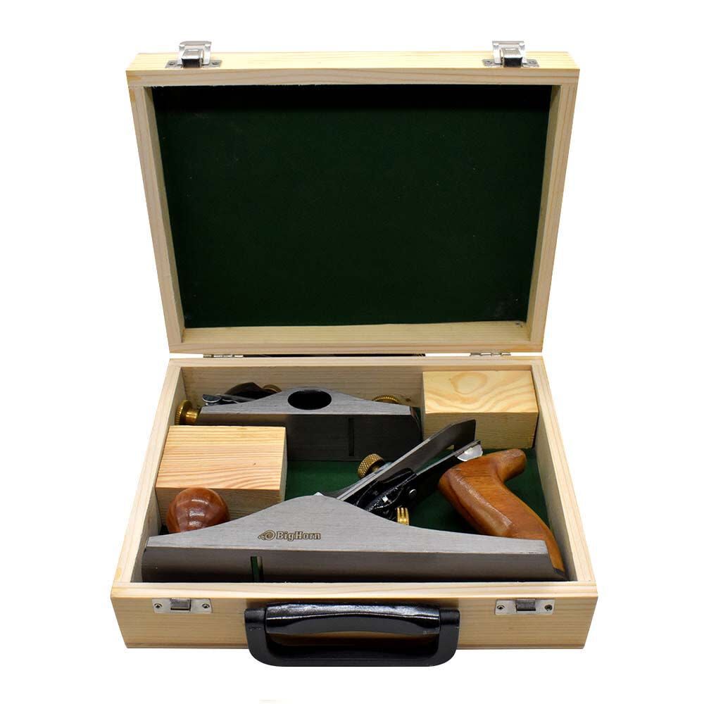 Big Horn Cast Iron Bench and Block Plane Kit For Woodworking