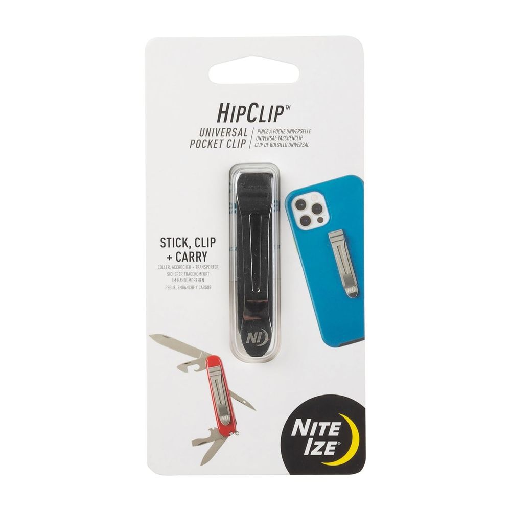 Nite Ize HipClip Stainless Steel Universal Pocket Clip