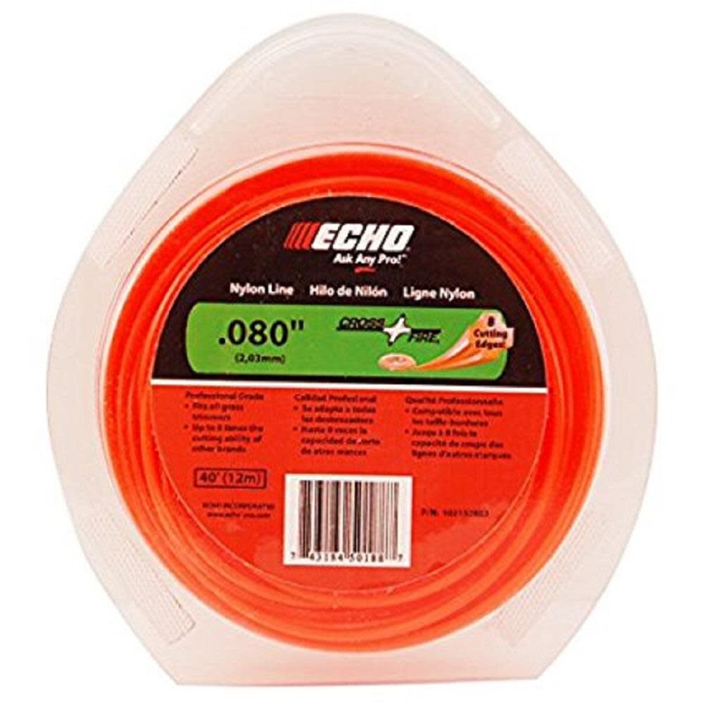 Echo 40 Ft. .080 Cross-Fire Trimmer Line
