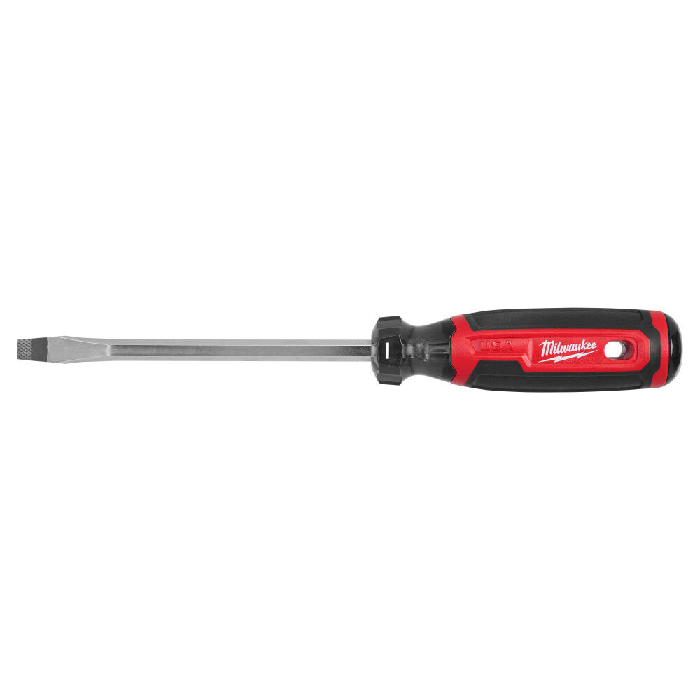 Milwaukee 5/16 Inch Slotted 6 Inch Cushion Grip Screwdriver (USA)