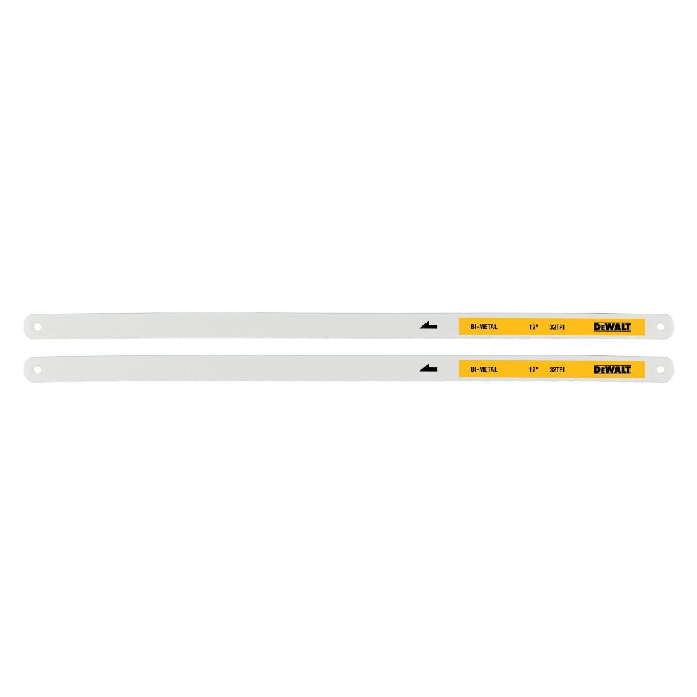 DEWALT 2 pk 12 Inch 32tpi Hacksaw Blades