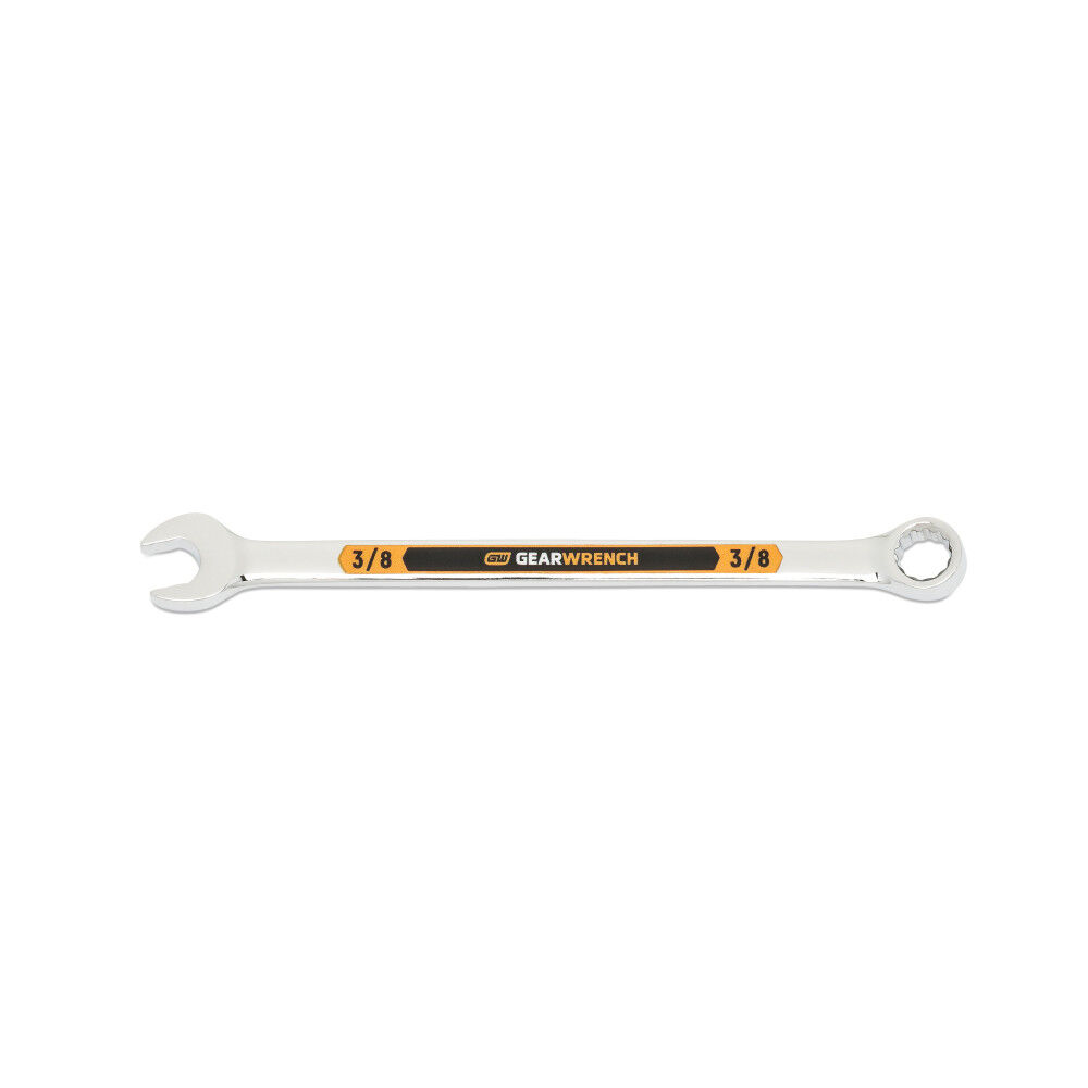 GEARWRENCH 3/8 Inch 12 Point Hi-Viz Long Pattern Combination Wrench