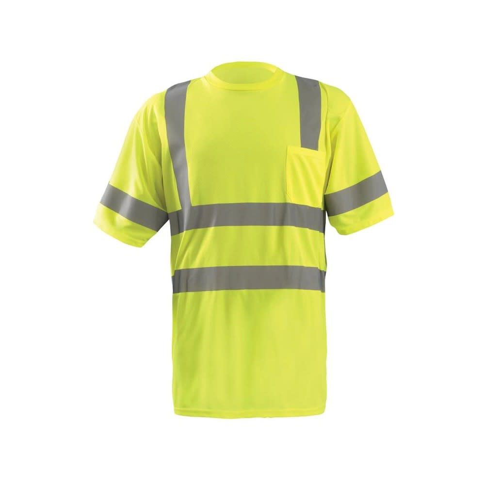 Occunomix T Shirt Short Sleeve Tall Class 3 Classic Wicking Birdseye 3X