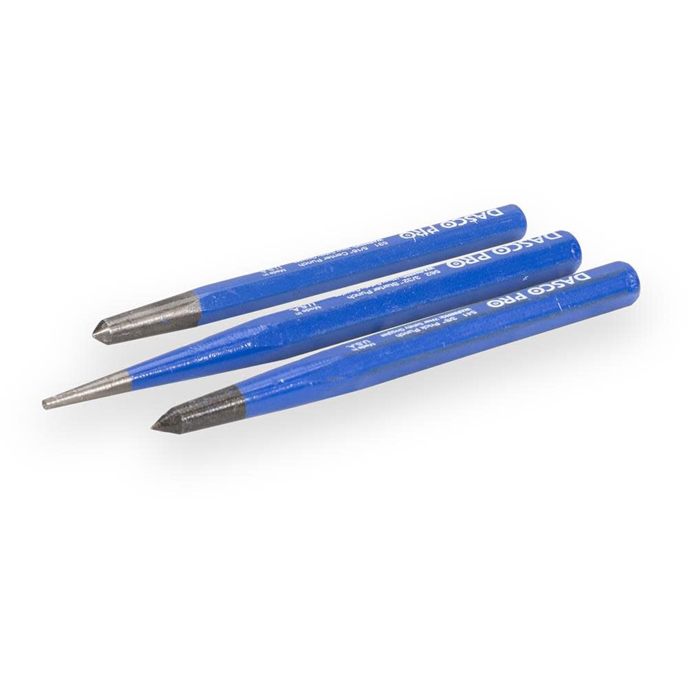 Dasco by MARSHALLTOWN Starter/Marking Punch Kit 3 Pieces