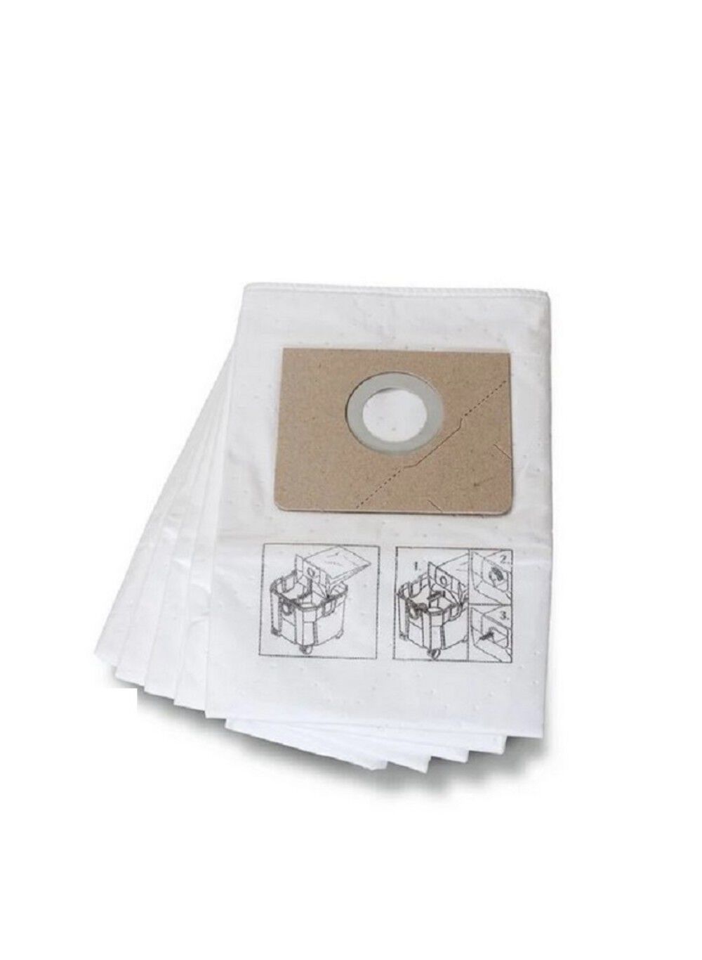 Fein Premium Non-Woven Filter Bags for Turbo II X AC Vacs 5 Pieces