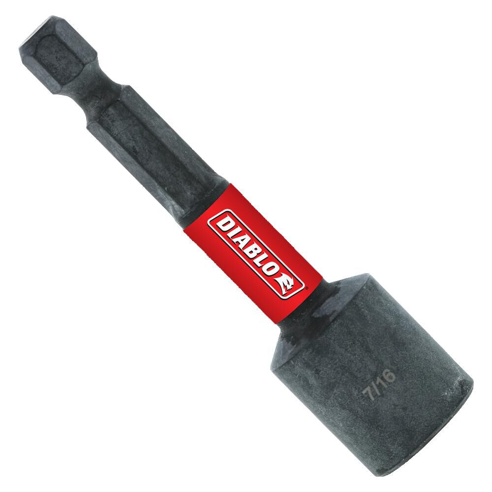 Diablo Tools 7/16in x 2-9/16in Magnetic Nut Setter