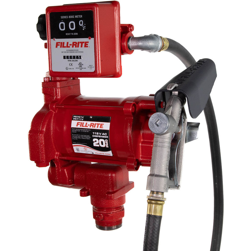 Fill-Rite 115 Volt AC Pump Kit with Meter