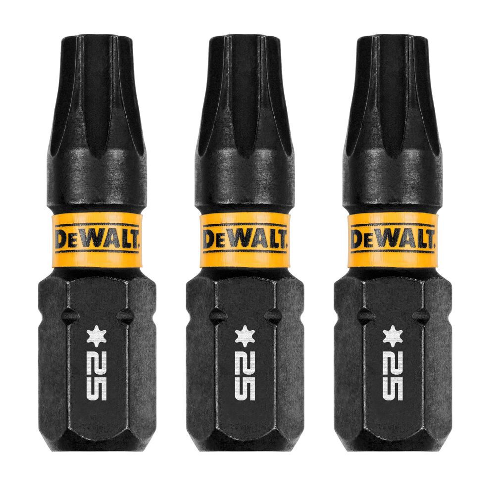 DEWALT 1In Torx T25 Flextorq 3 Pack